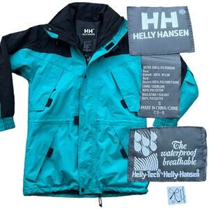 Helly Hansen The waterproof breathable Helly-Tech Jacket Sz S